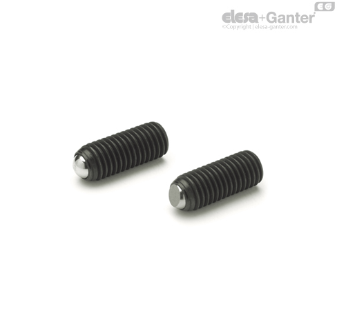 GN 605 Ball point screws Steel | Elesa+Ganter